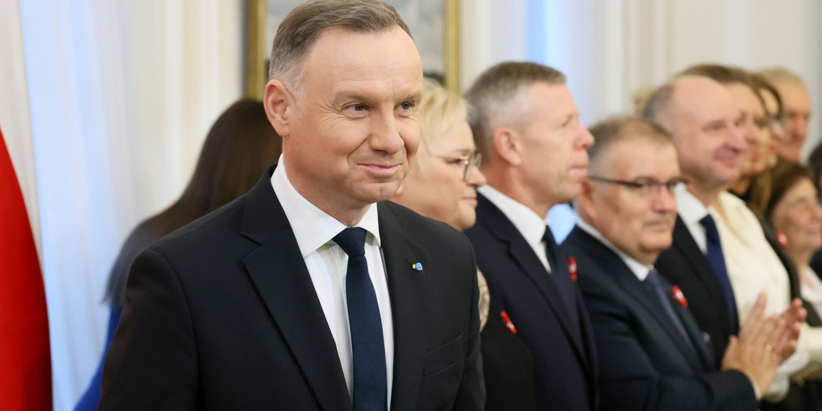 Prezydent Andrzej Duda.