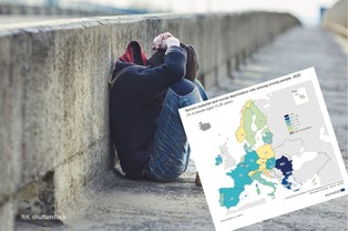 Jak bardzo młodzi są zagrożeni biedą? Polska wypada jak najbogatsze państwa UE [MAPA]