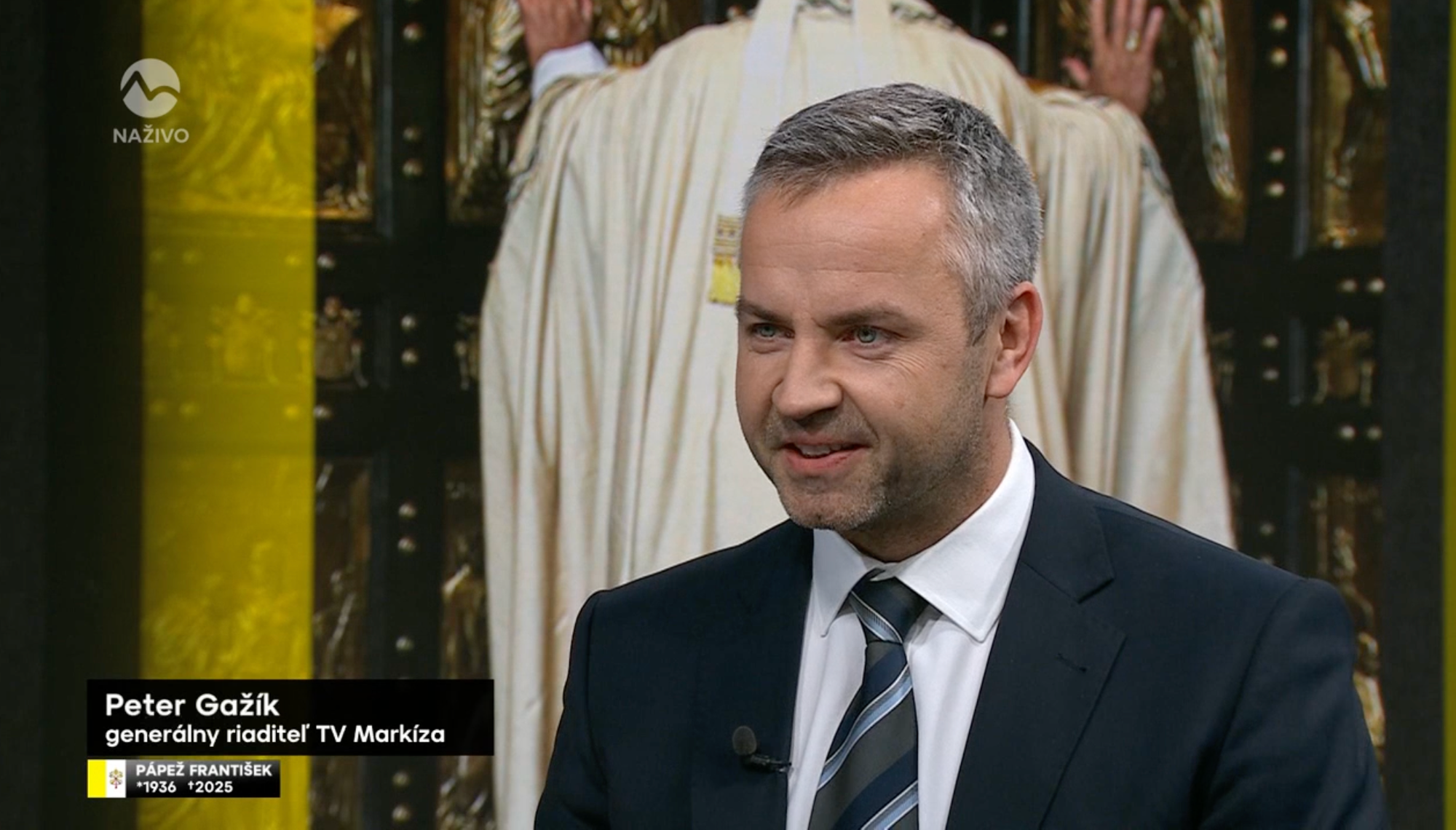 Generálny riaditeľ TV Markíza Peter Gažík.
