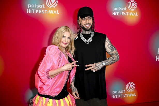 Majka Jeżowska i Malik Montana wystąpili razem na Polsat Hit Festiwal. Widzowie skrytykowali rapera