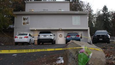 The off-campus home in Moscow, Idaho, where four university students were found stabbed to death.Angela Palermo/Idaho Statesman/Tribune News Service via Getty Images