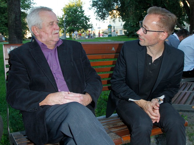 Marian Dziędziel i Rafael Lewandowski