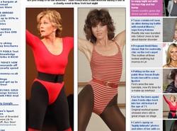 Jane Fonda nie zmienia się od 30 lat