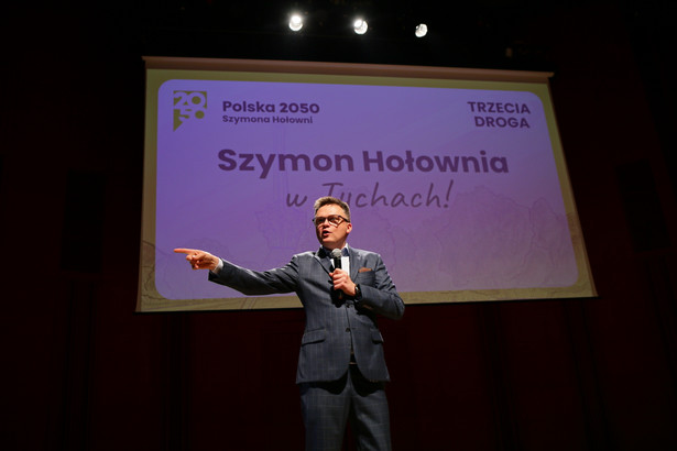 Szymon Hołowni w Tychach