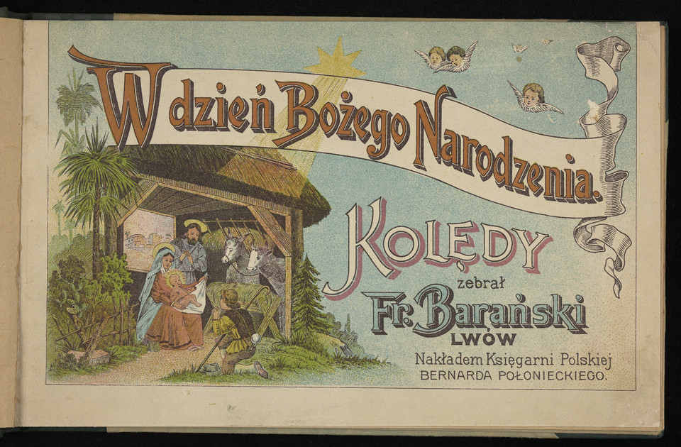 Kartka bożonarodzeniowa ze Lwowa, ok. 1910 r.