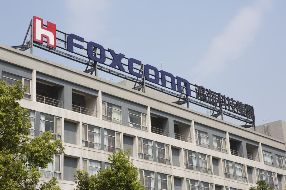 Siedziba firmy Foxconn w Tajpej