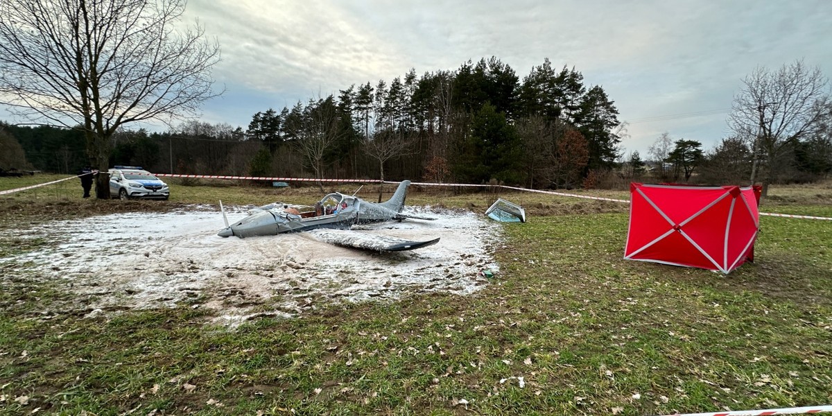 Lot w walentynki zakończył się tragedią