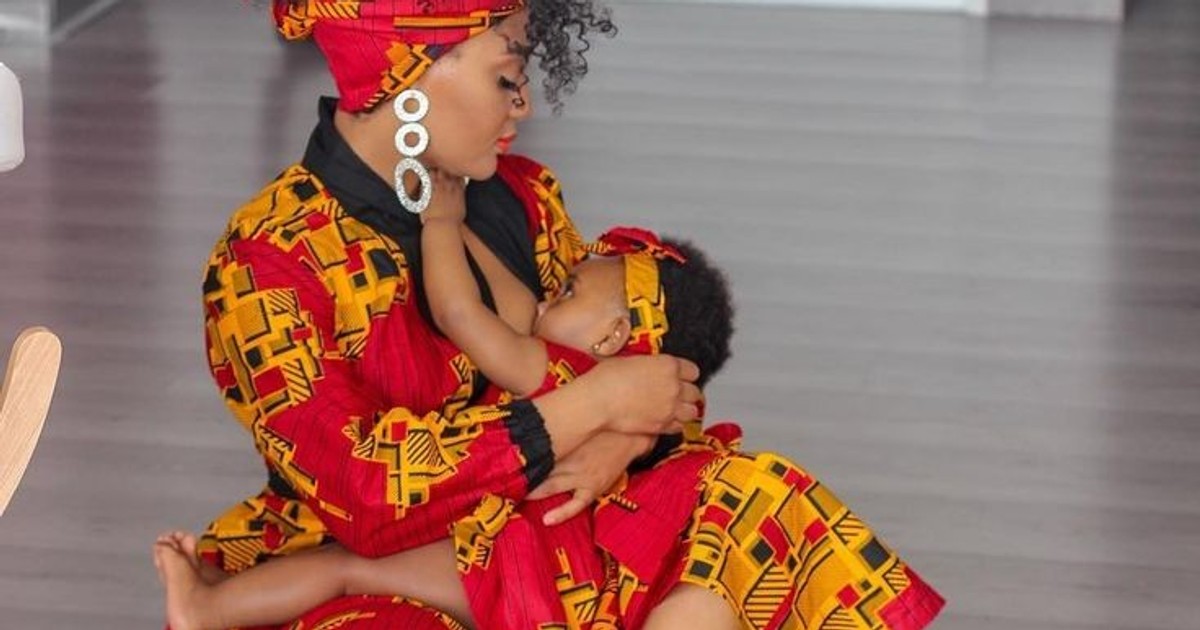 Ankara styles for breastfeeding mothers - beautiful and comfortable designs  