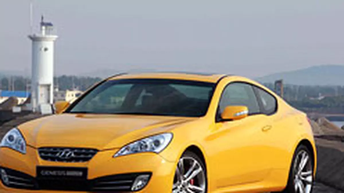 Hyundai Genesis Coupe: w Korei Południowej idzie do sprzedaży, w USA wiosną 2009