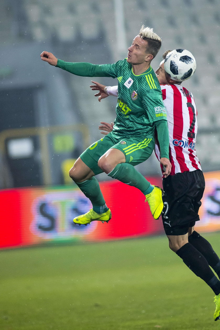 Pilka nozna. Ekstraklasa. Cracovia Krakow - Slask Wroclaw. 24.11.2018