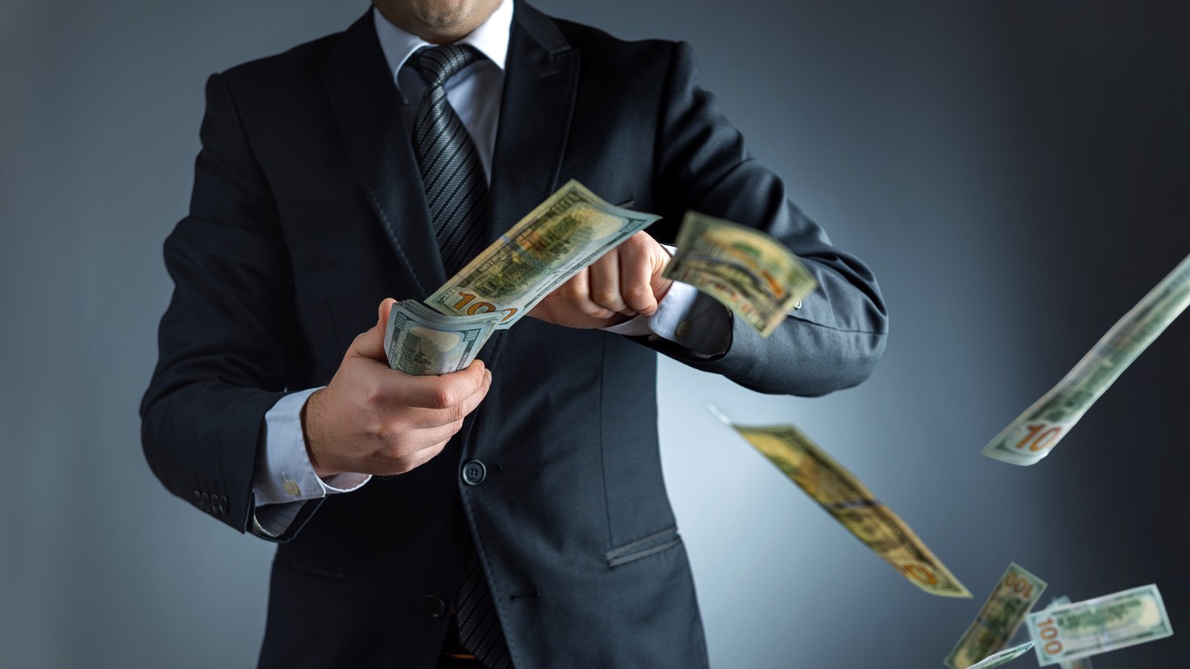 Overená metóda bohatých. (Ilustračný obrázok)