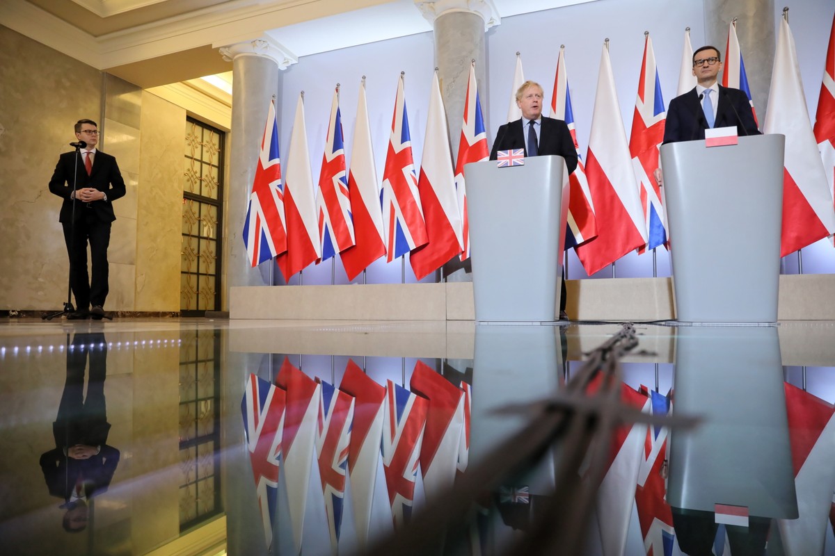 Boris Johnson, Mateusz Morawiecki