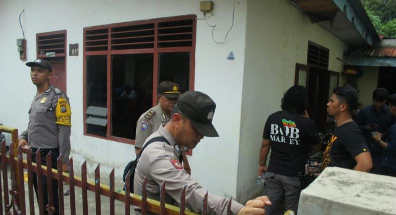 Some 45 suspects have been arrested since the IS-linked suicide bombing in Medan on Indonesia's Sumatra island