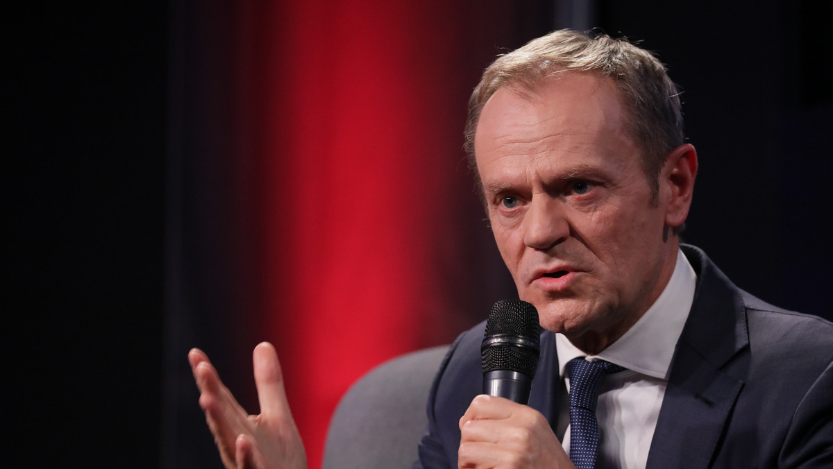 Donald Tusk o projekcie PiS ataku na sędziów