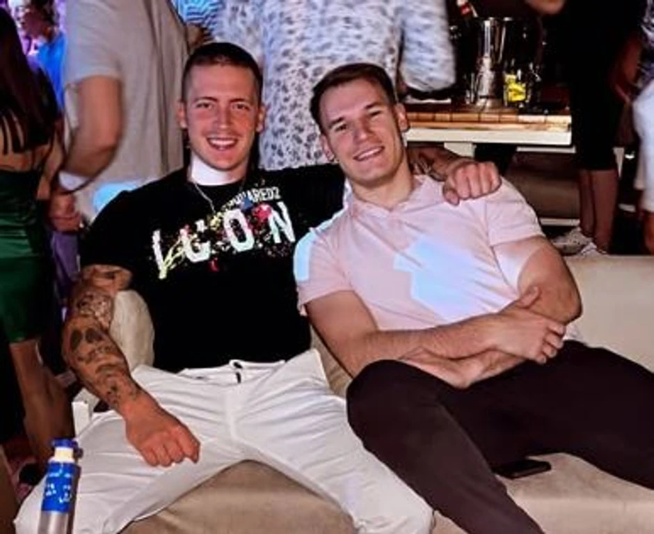 Uroš Panić i David Luković