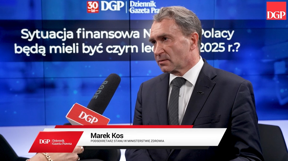 Marek Kos, podsekretarz stanu w Ministerstwie Zdrowia