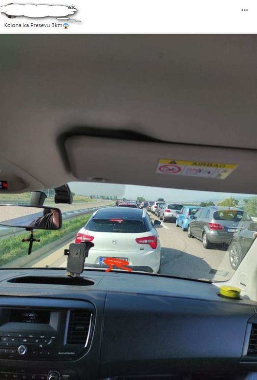 Na Preševu se čekalo u kolonama od po tri kilometra