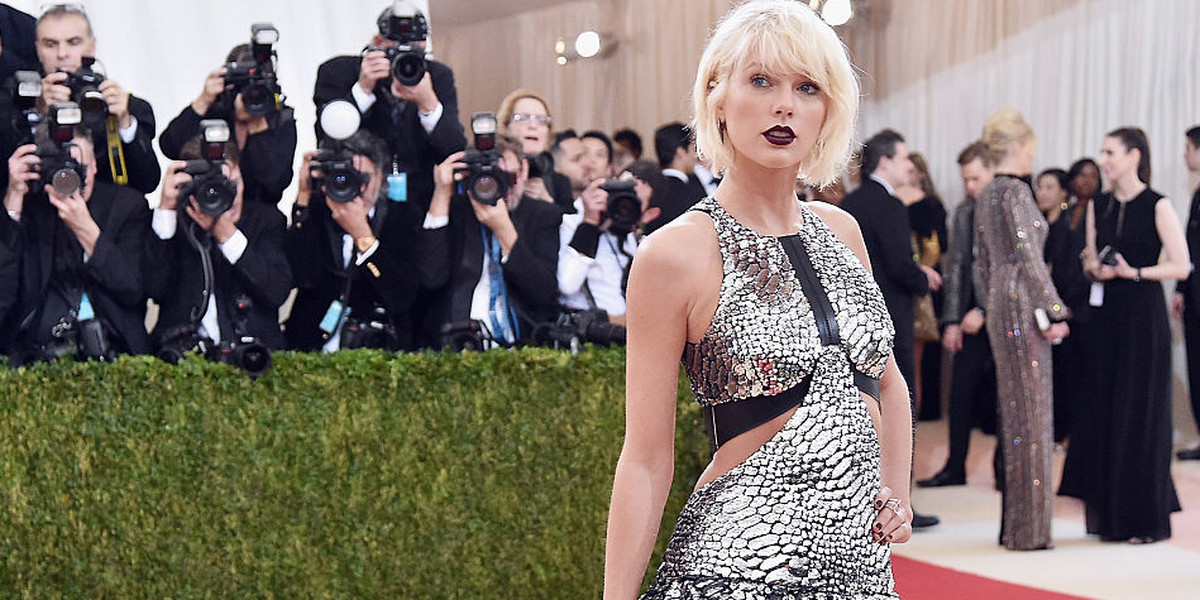 Taylor Swift at the 2016 Met Gala