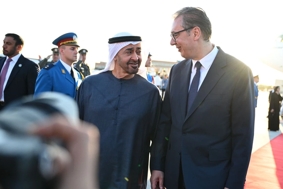 Muhamed Bin Zajed u poseti Beogradu