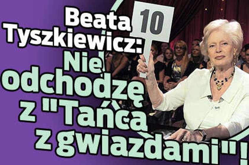 Tyszkiewicz: Nie odchodzę z "Tańca z gwiazdami"!