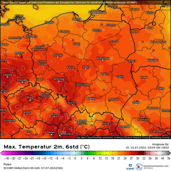 W pierwszej połowie przyszłego tygodnia Polskę czeka ocieplenie
