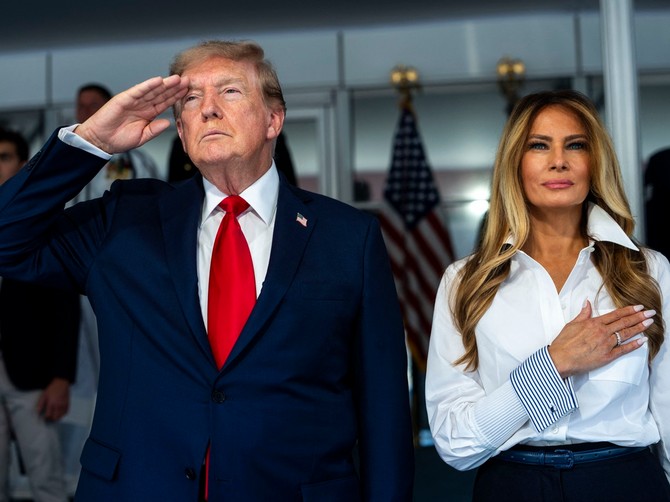 Donald i Melanija Tramp