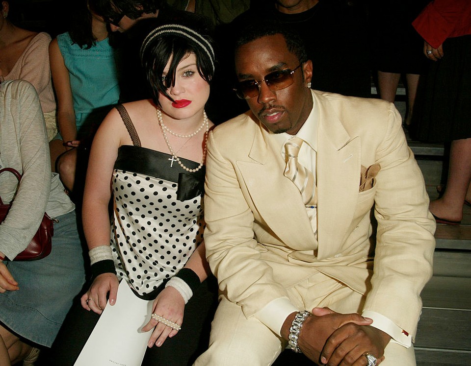 Kelly Osbourne i P.Diddy w 2002 r.