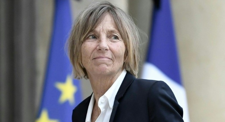 French minister Marielle de Sarnez arrives for a weekly cabinet meeting at the Elysee Palace in Paris, on May 24, 2017