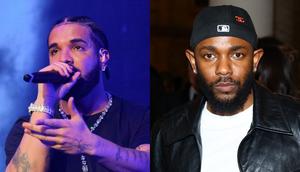Drake and Kendrick Lamar.Prince Williams / Wireimage / Arturo Holmes / MG23 / Getty Images for The Met Museum / Vogue