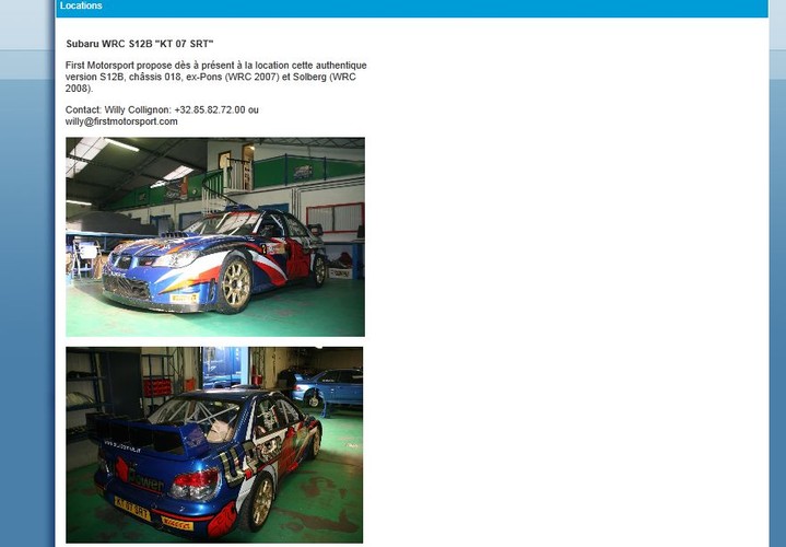 Subaru Impreza S12B by First Motorsport