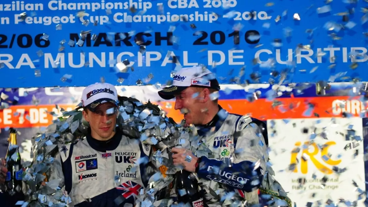 Rally de Curitiba 2010: pewne zwycięstwo Krisa Meeke, Juho Hänninen liderem IRC