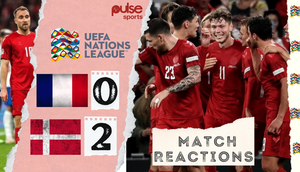 Denmark defeated France in the UEFA Nations League on Sunday night