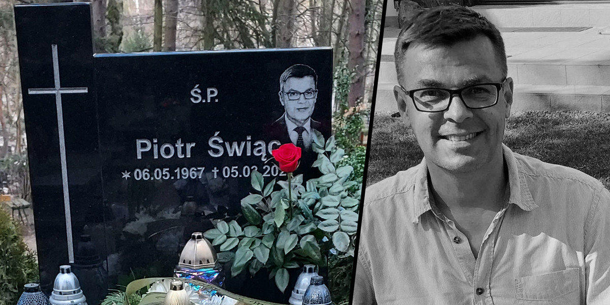 Piotr Świąc był jednym z najbardziej szanowanych i uwielbianych dziennikarzy TVP. Zginął w tragicznym wypadku. 