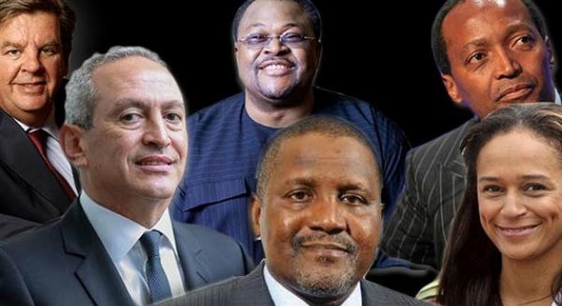 These are African billionaires that made their fortune from investments in technology companies.