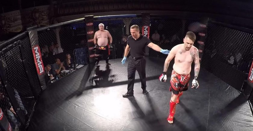 Ojciec małej Madzi walczy amatorsko w MMA