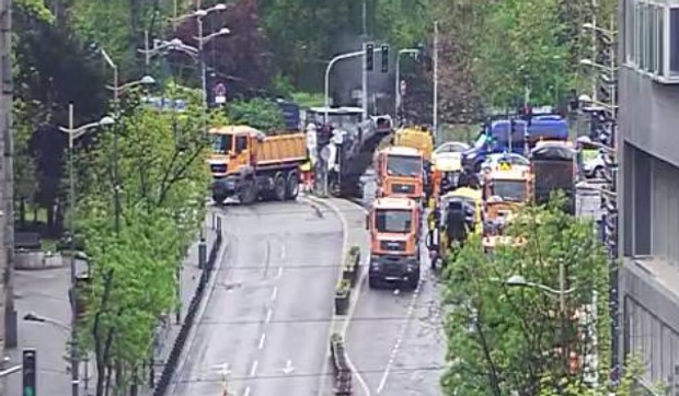 Radovi u Takovskoj ulici