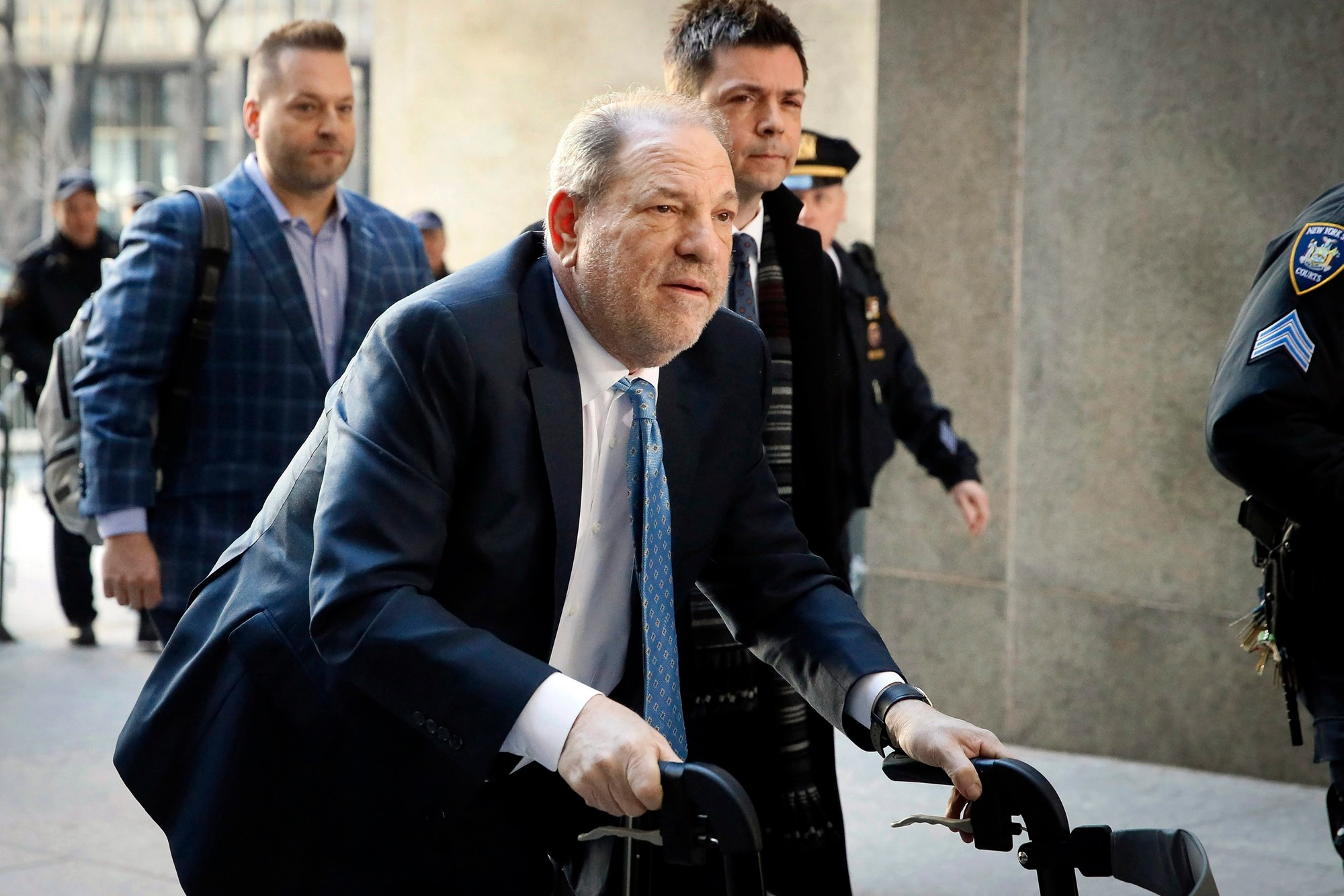 Bývalý americký filmový producent Harvey Weinstein.