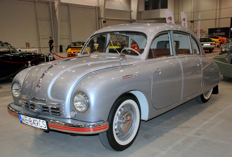 Tatra T600 Tatraplan 
z 1949 roku, własność warszawskiego kolekcjonera