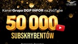 Grupa DGP INFOR rośnie w siłę. Kanał na YouTube przekroczył 50 tys. subskrybentów