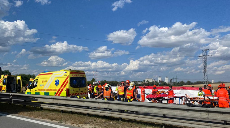 Csehországban történt a baleset/Fotó: PolicieCZ