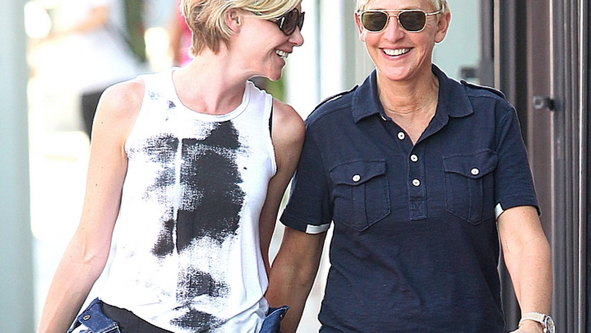 Ellen DeGeneres i Portia de Rossi jak nastolatki!