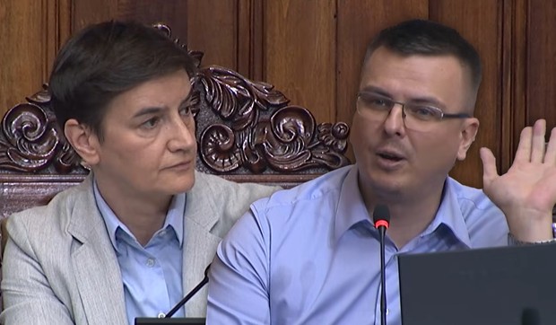 Ana Brnabić Miloš Parandilović
