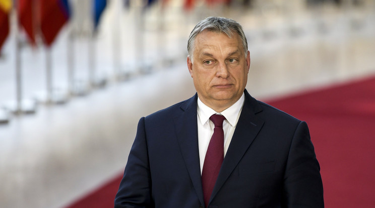 Orbán Viktor magyar miniszterelnök került a középpontba a francia-német üzengetésben / Fotó: MTI