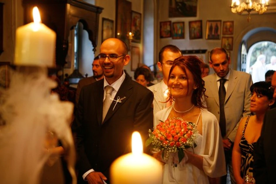 Venčanje - ilustracija