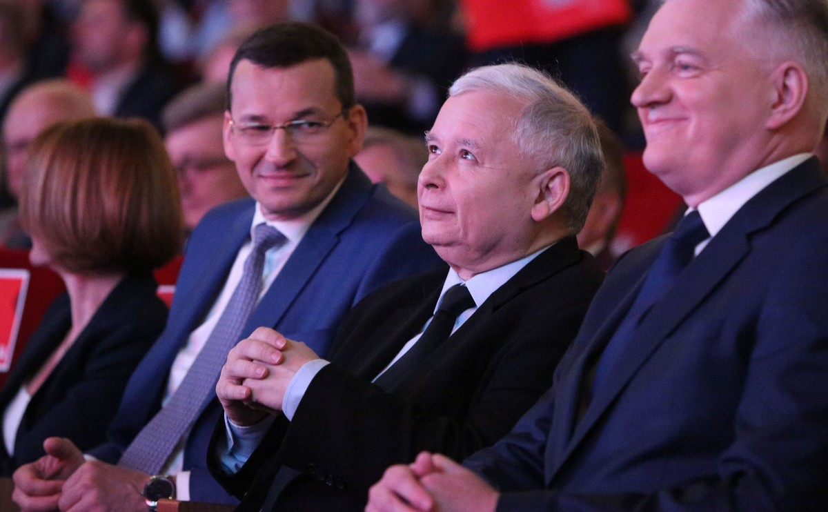 Mateusz Morawiecki i Jarosław Kaczyński