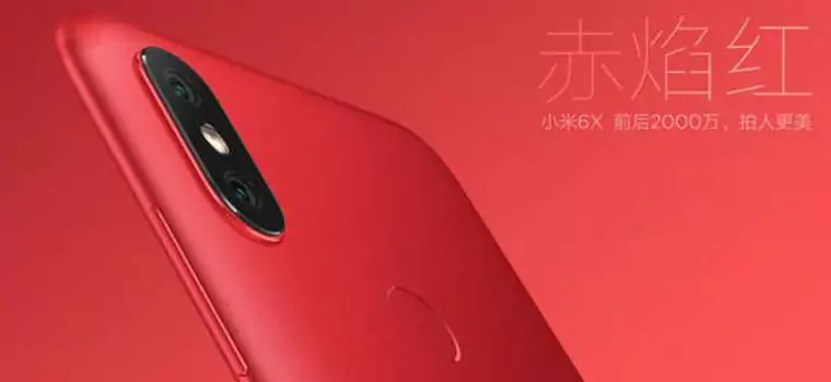 Xiaomi Mi 6X będzie dostępny także z pamięcią RAM i na dane jak we flagowcach