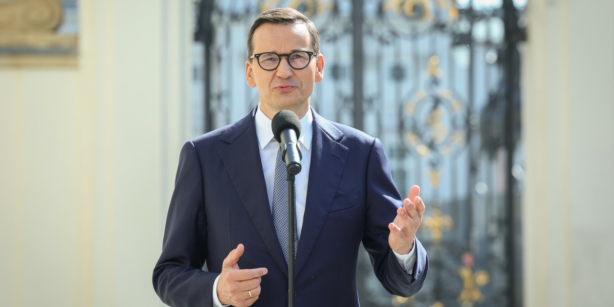 Premier Mateusz Morawiecki