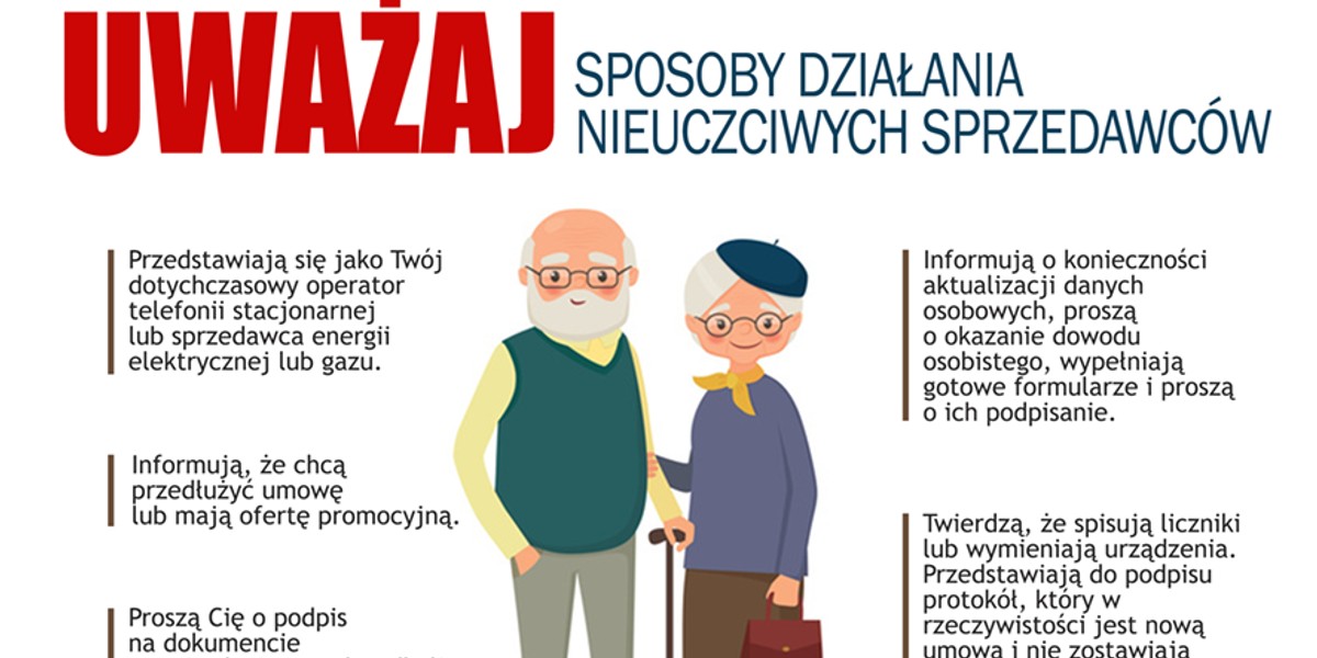 Seniorze nie daj się oszukać