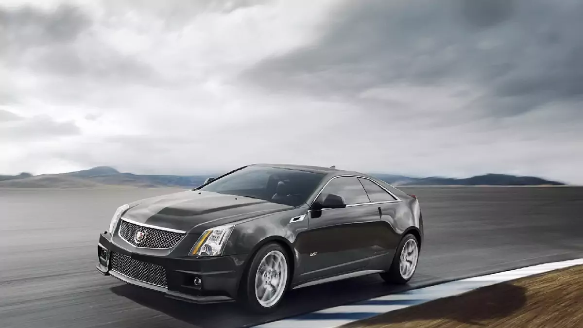 Cadillac CTS-V Coupe - Debiut już w przyszłym tygodniu na salonie w Detroit