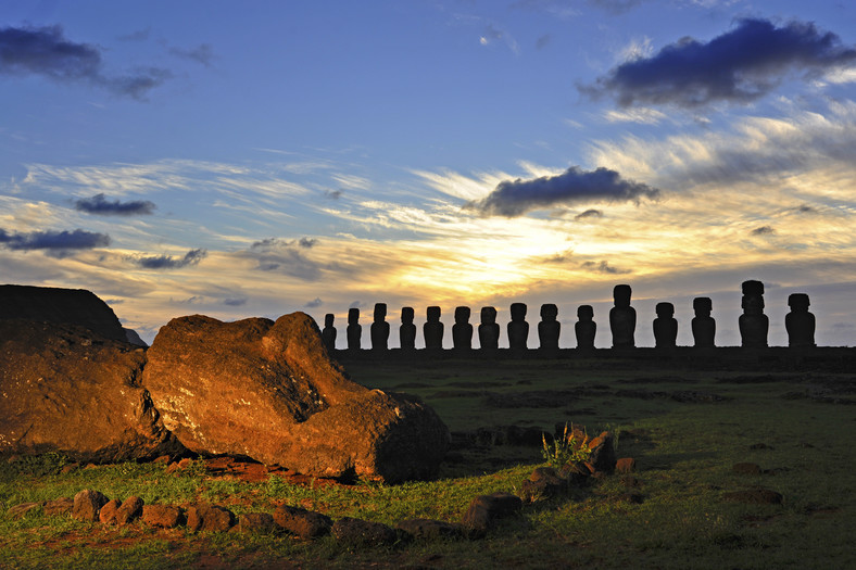 Wyspa Wielkanocna - moai